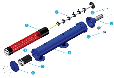 Armas Autoflush horizontal automatic parts