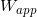 Net water application symbol