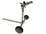 Portable Atom 22 Sprinkler with 1 inch wheeled cart