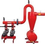 Armas hydrocyclone sand separator with double disc filter set
