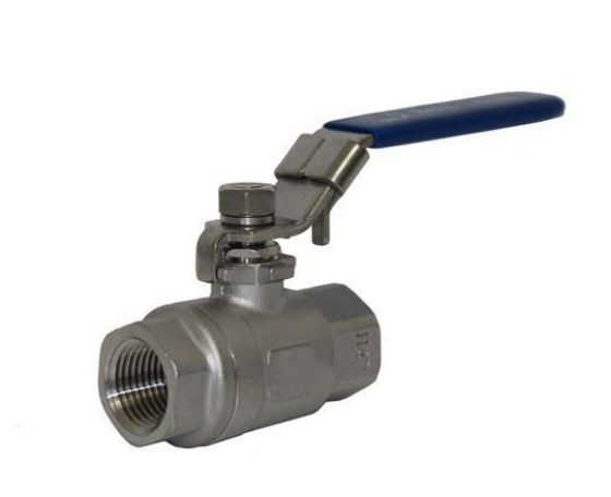 2 Piece Stainless Steel Ball Valve