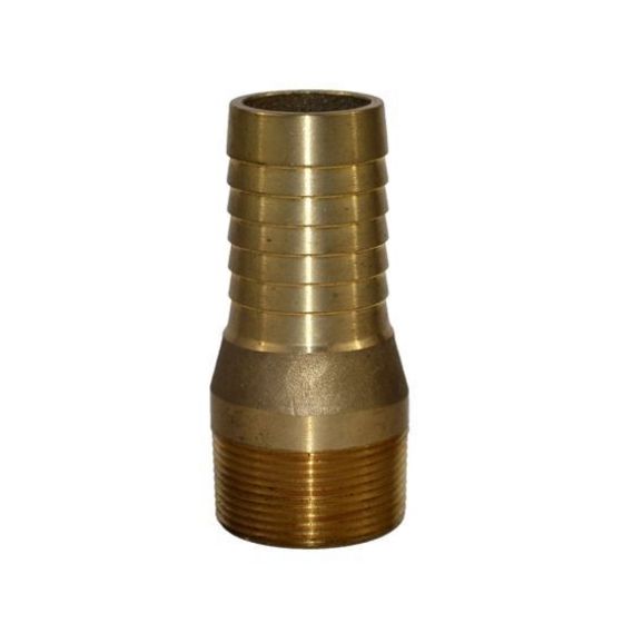 Brass Threaded Combination Nipple and Hose Barb