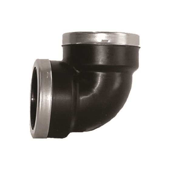 Plasson 5051 90° Threaded Elbow (Stainless Steel Reinforced)