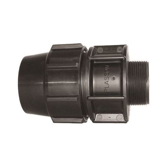 Plasson 7025 Metric Mine - Male Adaptor