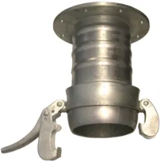 Bauer-male coupling-with flange-and-closure-ring-table-D