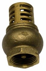 Brass-foot-valve